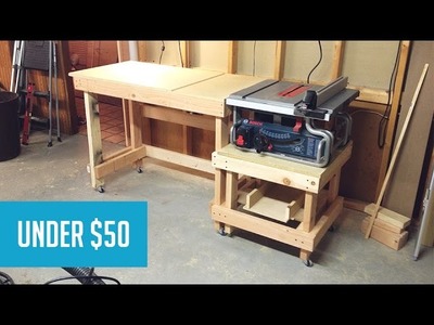 Mobile Tablesaw Station - Part 1