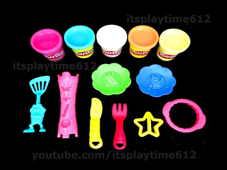 Play-Doh CAKE PARTY Creative Activity FOR LITTLE KIDS | itsplaytime612
