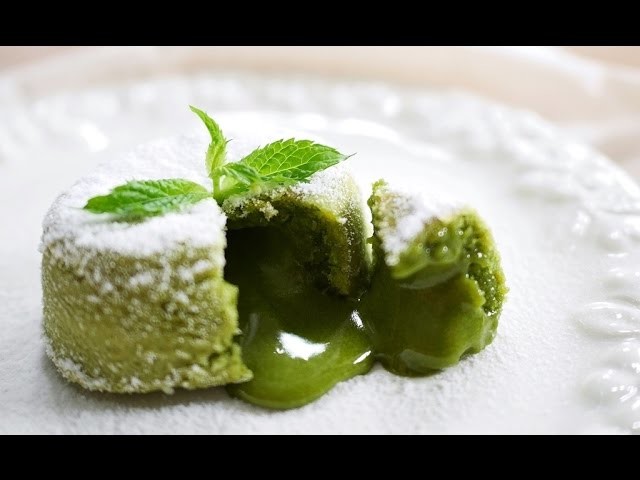 Resep: Matcha (Green Tea) Molten Lava Cake Recipe