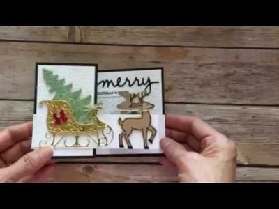 Stampin' Up! Santa's Sleigh Double Z Fold