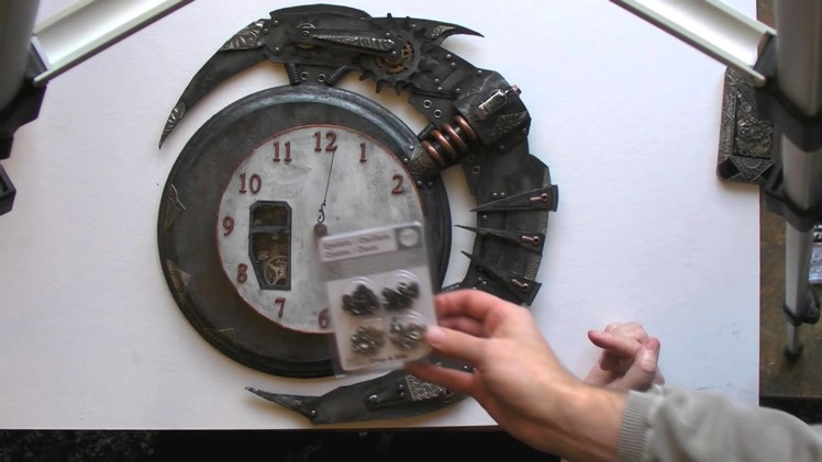 Tim Holtz Grunge Steampunk Clock