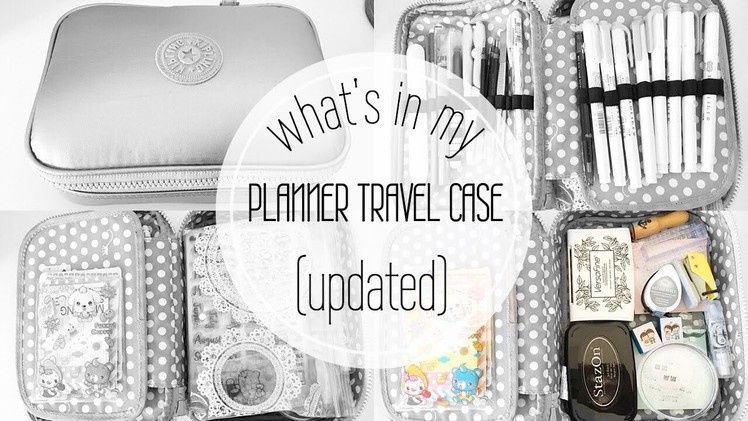 What's In My Travel Planner Case (UPDATED)