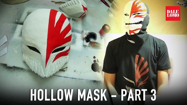 #117.3: Hollow Mask Part 3 - Paint & Lenses | Bleach Ichigo | Costume Prop How To | Dali DIY