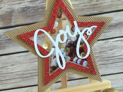 12 Days of Christmas Series Day 5: Star Shaker Ornament