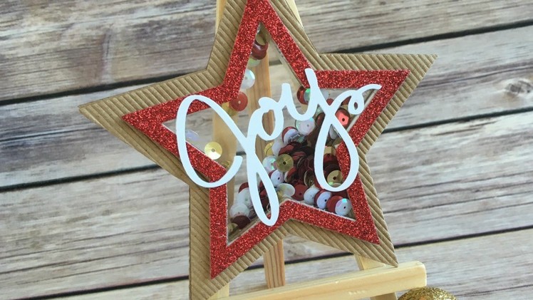 12 Days of Christmas Series Day 5: Star Shaker Ornament