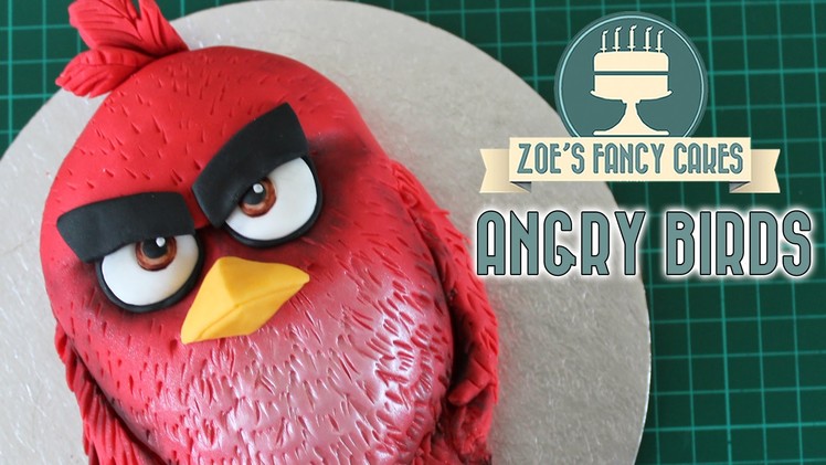 Angry Birds cake Red: Movie cakes