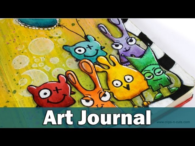 Art Journal layout | Friends