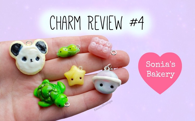 Charm Review #4 ~ Sonia's Bakery | Kawaii Polymer Clay Charms
