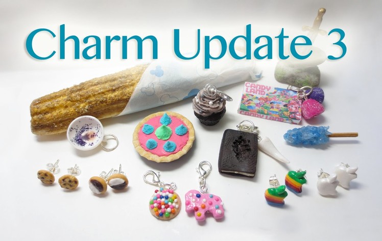 Charm Update #3 + Etsy Shop Open!
