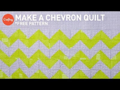 Chevron quilt project step by step (with free pattern!) | Quilting Tutorial