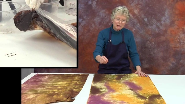 Color by Accident: Exploring Low-Water Immersion Dyeing • Ann Johnston [DVD]