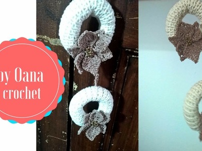 Crochet fancy Christmas decorations by Oana
