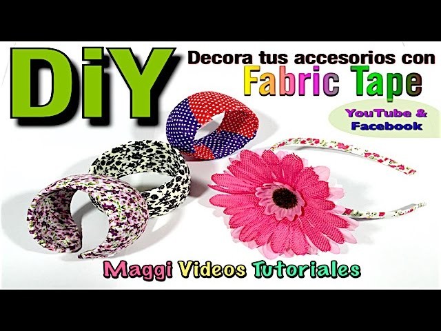 Decoracion con Fabric Tape