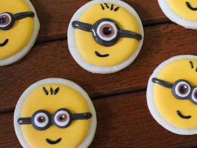 How to Decorate Mini Minion Cookies: Cookie Creations by Maggie