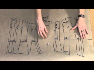 How to Grade up a Corset Pattern Draft to Fit the Client