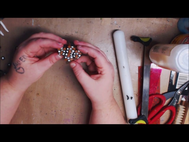 How to make a Polymer Clay Leopard Cane
