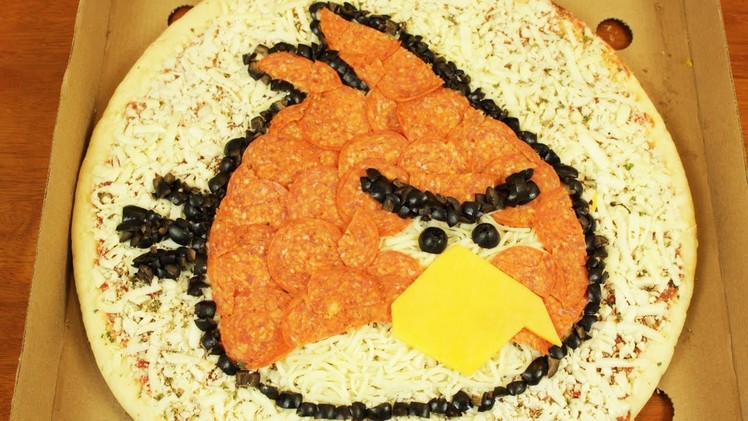 HOW TO MAKE ANGRY BIRDS PIZZA - NERDY NUMMIES