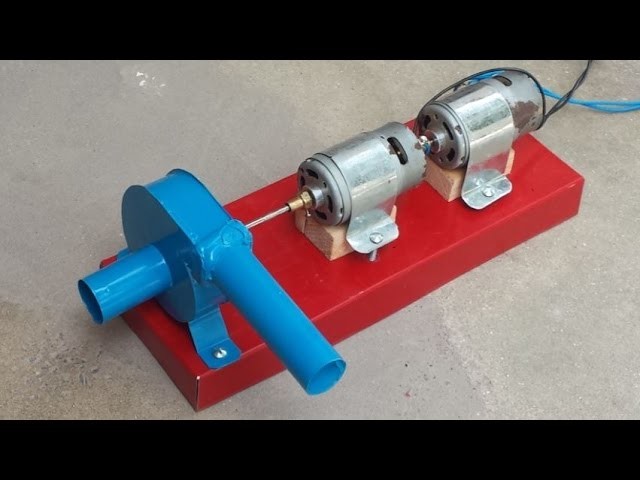 How to make Dual Motor High Power Water Pump (Closed Impeller Design)