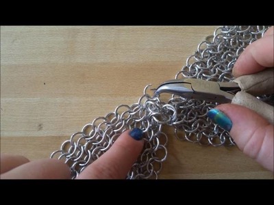 How to Weave a Chainmaille Bra