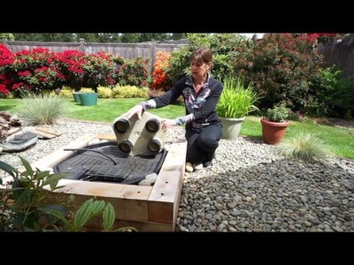 HOW WE BUILT A WATER FEATURE FOR OUR HUMMINGBIRDS