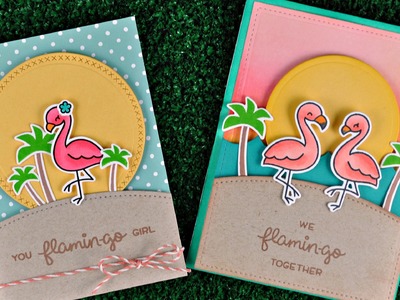 Intro to Flamingo Together + 2 cards from start to finish