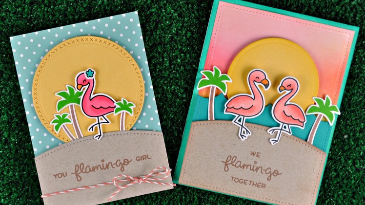 Intro to Flamingo Together + 2 cards from start to finish