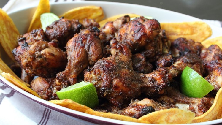 Jerk Chicken Wings - Spicy Jamaican Jerk Hot Wings Recipe
