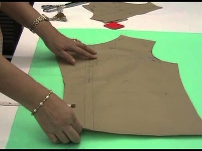 Lesson 3-12 - How to Lay, Pin, Mark and Cut the Fabric