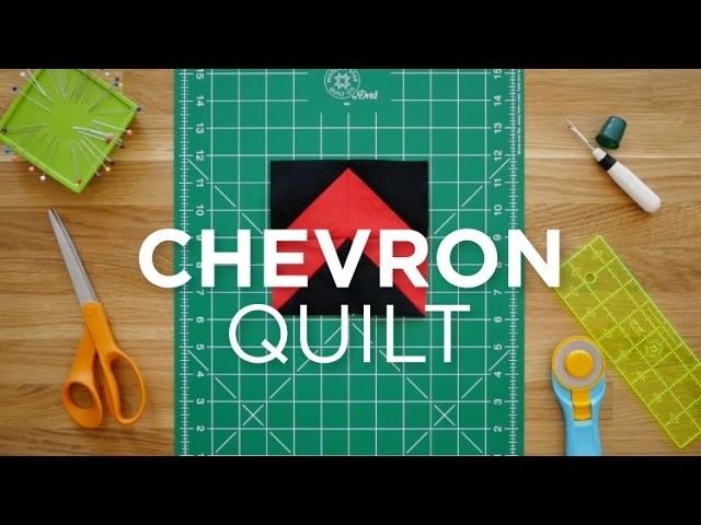 Make an Easy Chevron Block - Quilt Snips