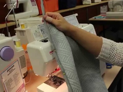Make Pillow Covers with the Janome Concealed Zipper Foot