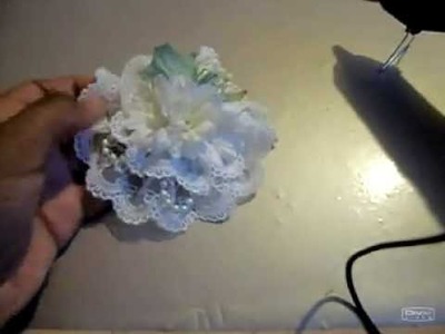 Making a very quick flower - Craftbrulee