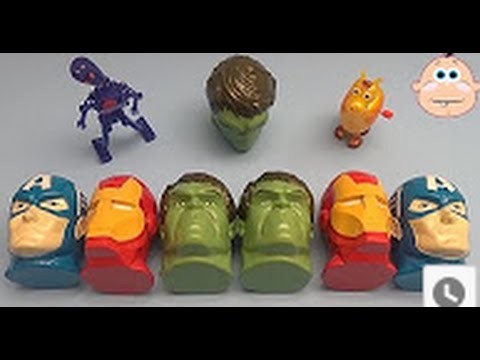 Marvel Avengers Surprise Egg Learn-A-Word! Spelling Words Starting With G! Lesson 5