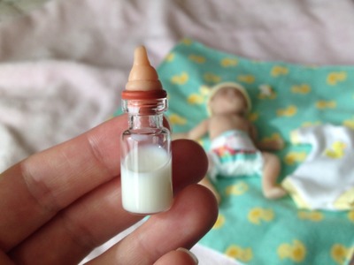 My New Miniature Silicone Nipple Baby Bottles For Silicone Babies