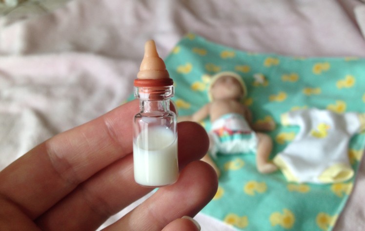 My New Miniature Silicone Nipple Baby Bottles For Silicone Babies