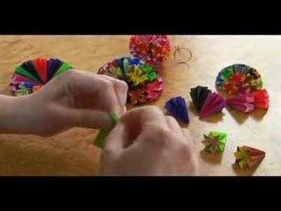Origami Projects : Origami Kusudama: Part 3