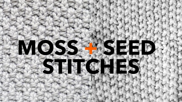 Seed & Moss Stitches | Knits and Purls | Unpick #4