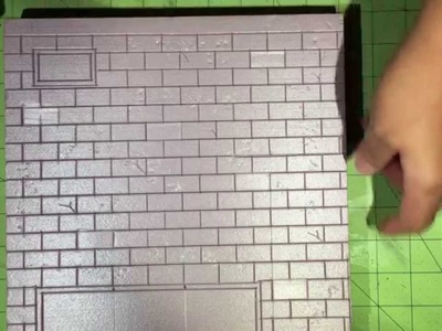 015. Tutorial - Diorama Brick Walls from Start to Finish