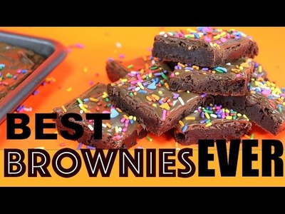 BEST Brownie Recipe EVER! Chocolate Nutella Brownies that will blow your mind | Elise Strachan