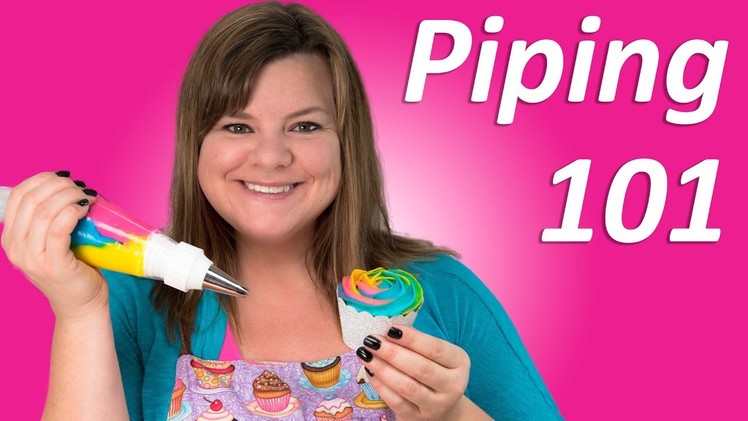 Cake Decorating 101: Piping Buttercream (Tools and Tips) Filmed LIVE