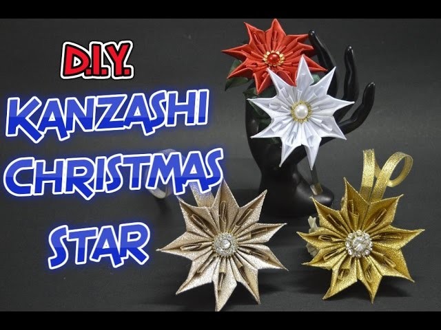 D.I.Y. Kanzashi Christmas Star | MyInDulzens