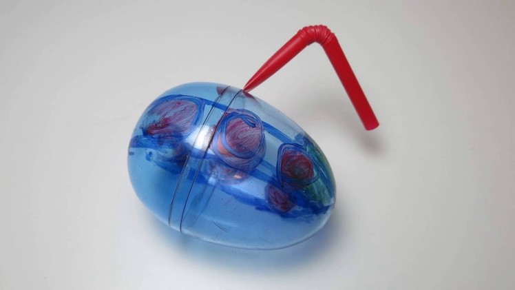 DIY Plastic Egg Submarine. Fun Crafts for Kids