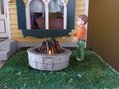 Dollhouse Miniature Fire-pit