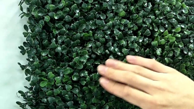 How to diy artificial hedge with boxwood hedge panel
