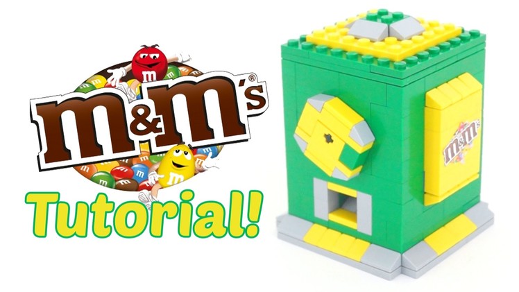 How to Make a Mini M&M's LEGO Candy Dispenser!