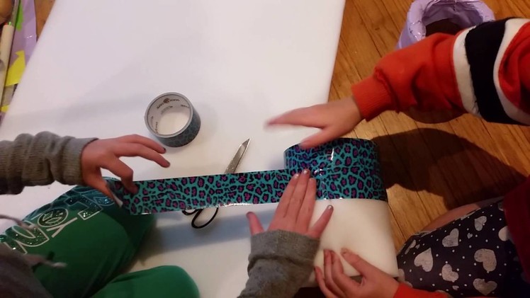How to make an American Girl doll gymnastics training barrel