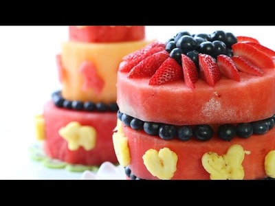 How to Make Watermelon Cake | Simply Bakings