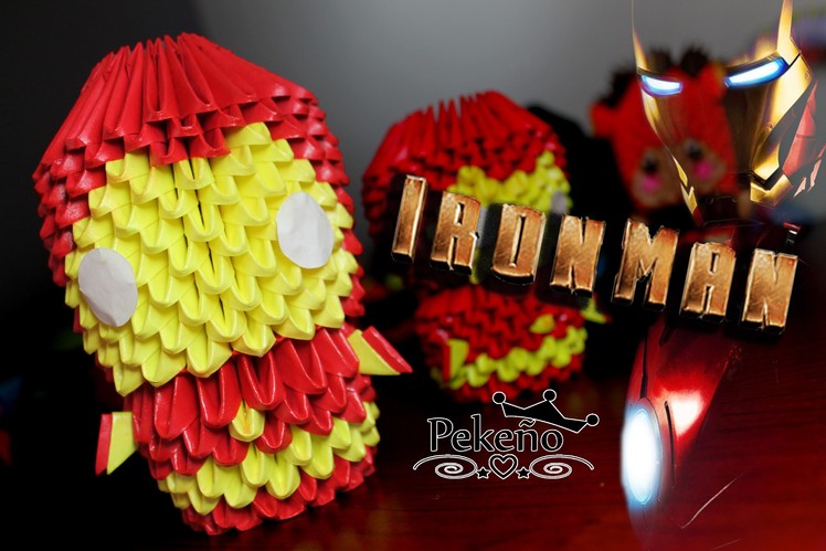 IronMan 3D Origami | Pekeño ♥