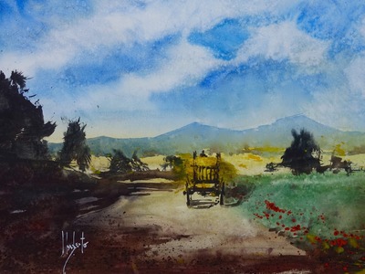 Low cost framing for Watercolor