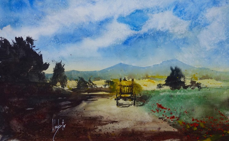 Low cost framing for Watercolor