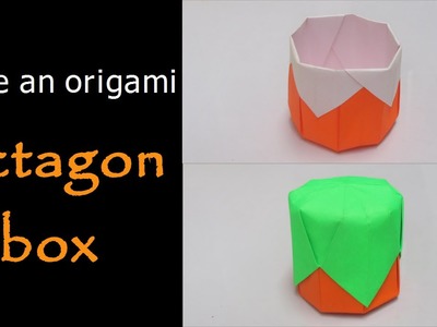 @ Make an Origami Octagon Box